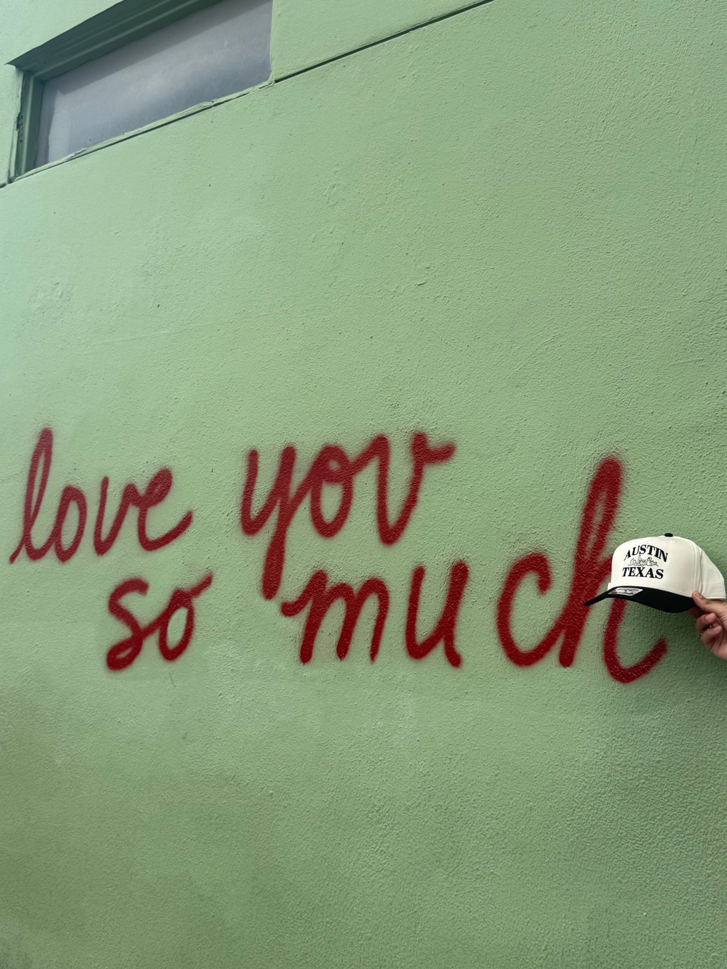 AUSTIN, TEXAS 5 PANEL MID PROFILE BASEBALL CAP